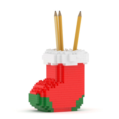 Xmas Sock Pencil Cup 01S-M02