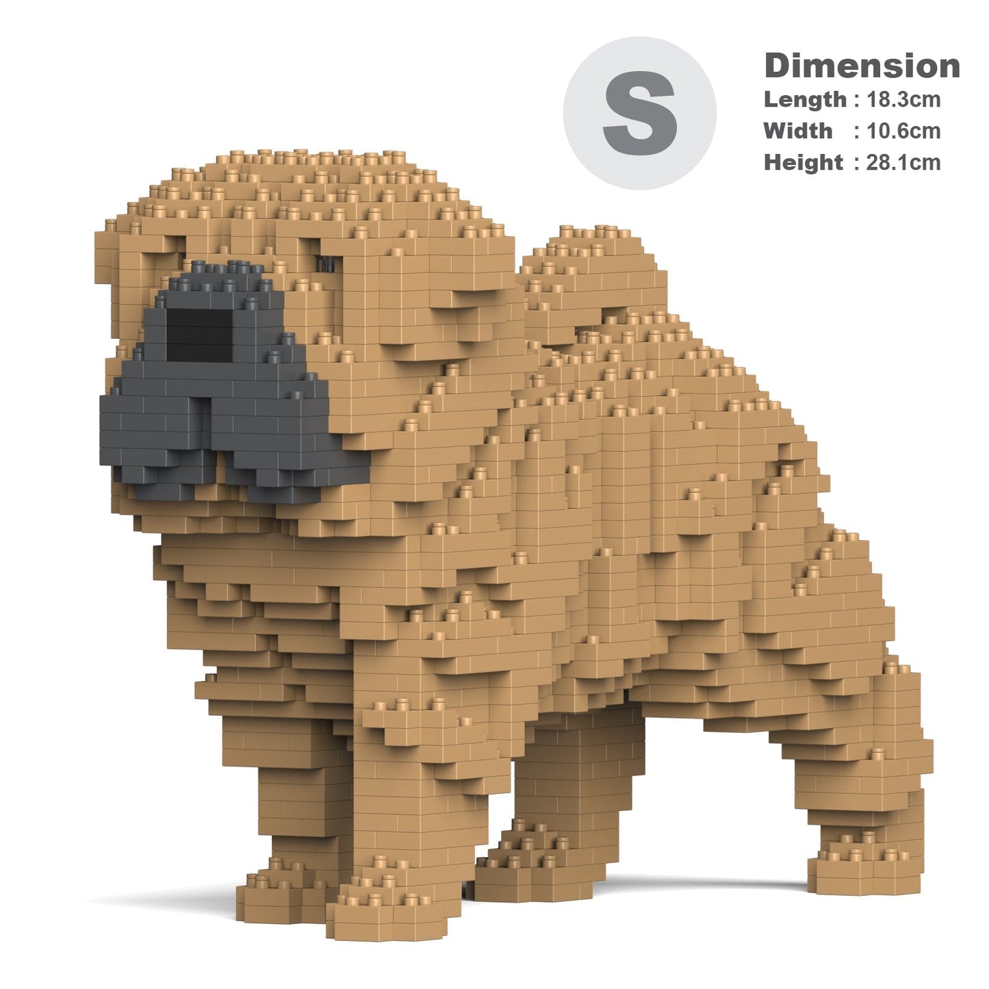 Shar Pei Dog 01-M01